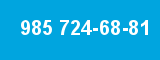 985 724-68-81